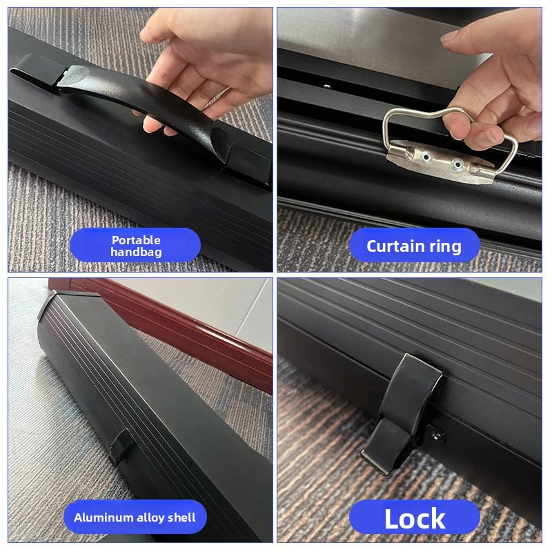 Manual Floor Rising Projector Screen