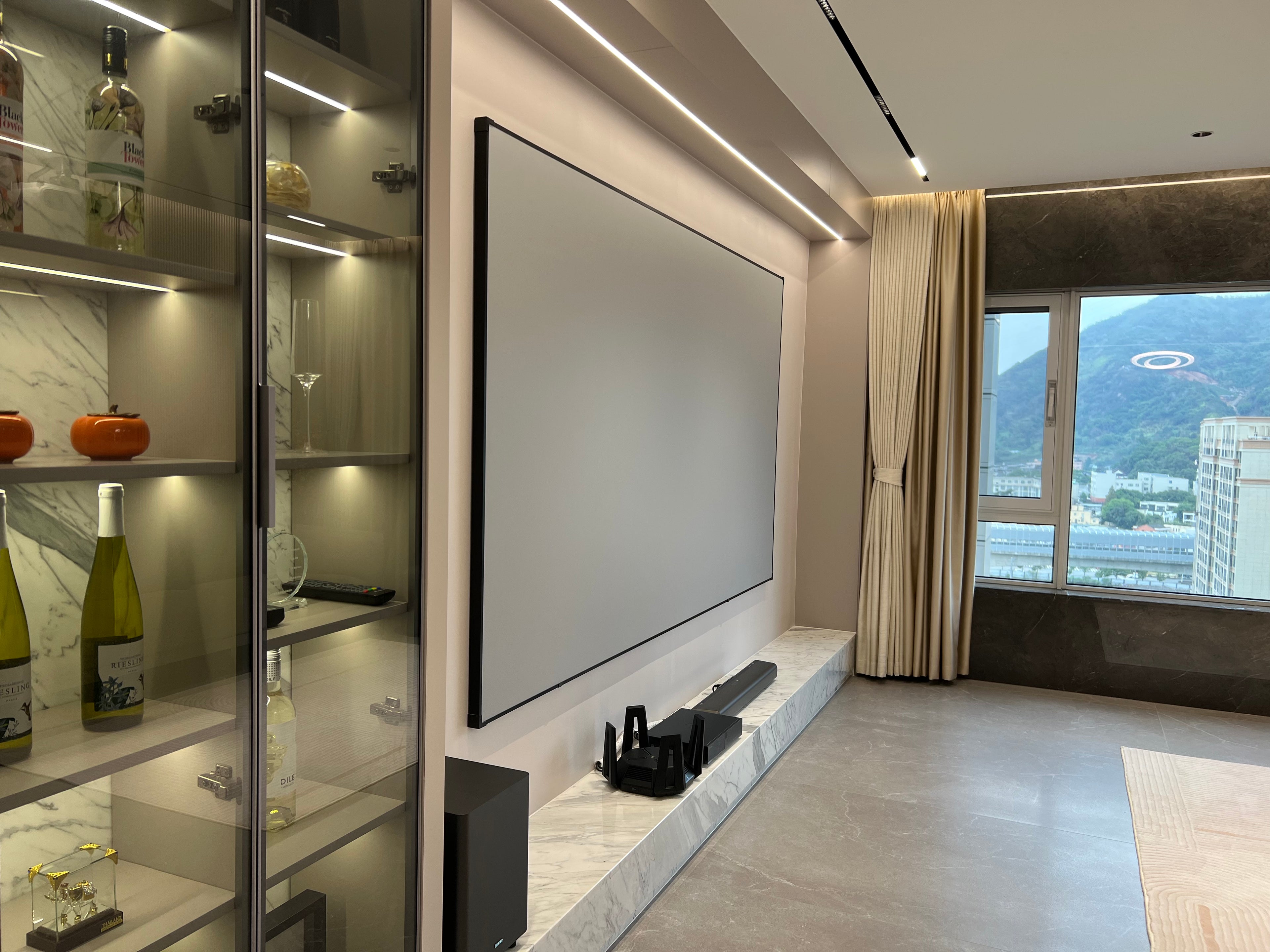 Household Fixed Frame Projector Screen