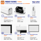 Electric Drop-down Projector Screen