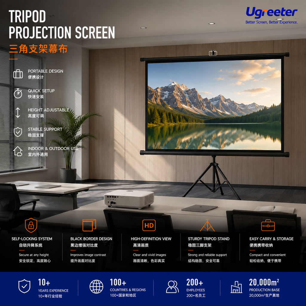 Simple Manual Projector Screen