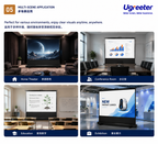 Manual Floor Rising Projector Screen