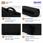 Manual Floor Rising Projector Screen